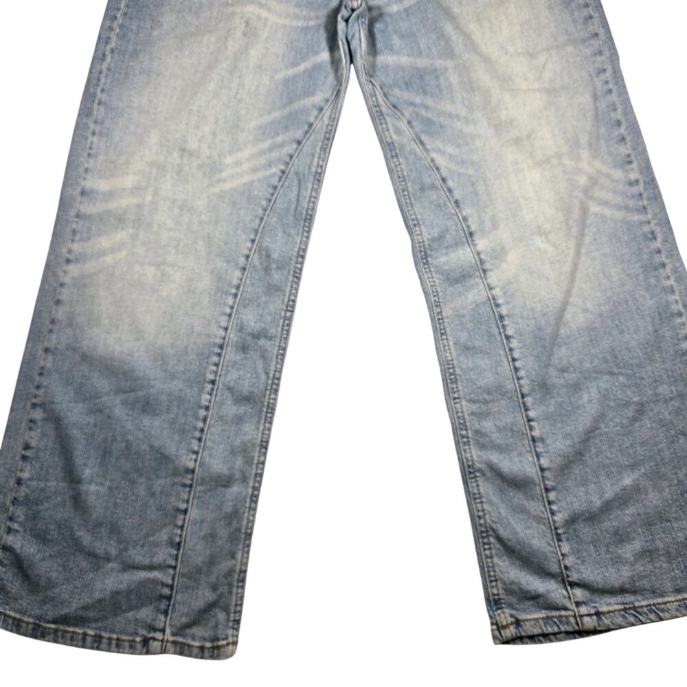 Pilcro by Anthropologie Women's Wide Leg Jeans Size 30P Light Wash Soft Denim - Picture 3 of 12